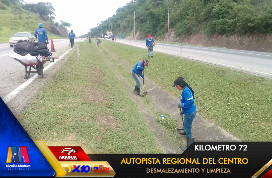 viasdearaguas's tweet photo. 🚧📸Desmalezamiento y limpieza tramo #Aragua km 72 isla central 1x10 del buen gobierno en acción trabajando de manera incansable por optimizar la #ARC
#NicoTieneElSon
@NicolasMaduro @Soykarinacarpio https://t.co/xJIRezPJBG