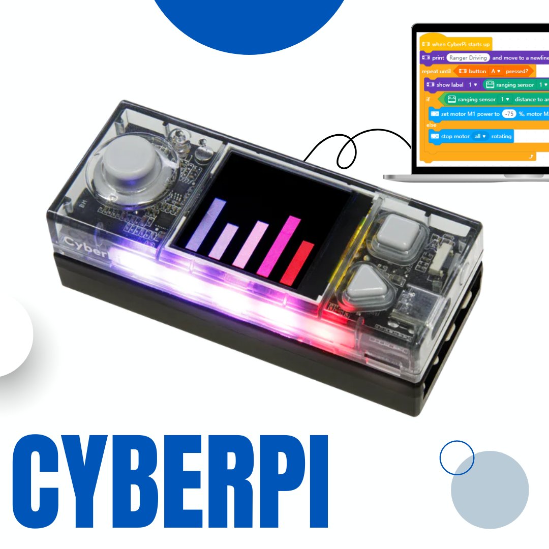 LOGICSAcademy's tweet image. 🌟 Summer Fun with CyberPi! 🌟 Hey, teachers and students! This summer, you can use Cyberpi to:

🤖 Build robots 
💻 Code interactive projects 
🔬 Explore STEM together
Make learning exciting and unforgettable! 

Learn more about Cyberpi: logicsacademy.com/cyberpi/

#CyberPi #STEM