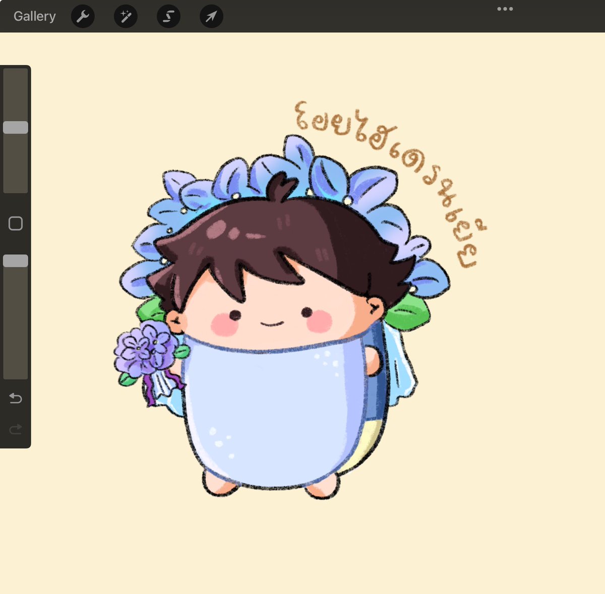 ขอเอายัยหนูลัดคิวขึ้นมาก่อนแล้วกัน จริงๆวาดอีกตัวเสร็จแล้วแต่ดะเอาลงพน มันจะแย่งซีนกันเอา555555 // มีสีฟ้าตัวแรกแน้ว เย่!! #วันนี้โอยเป็นต้นอะไร