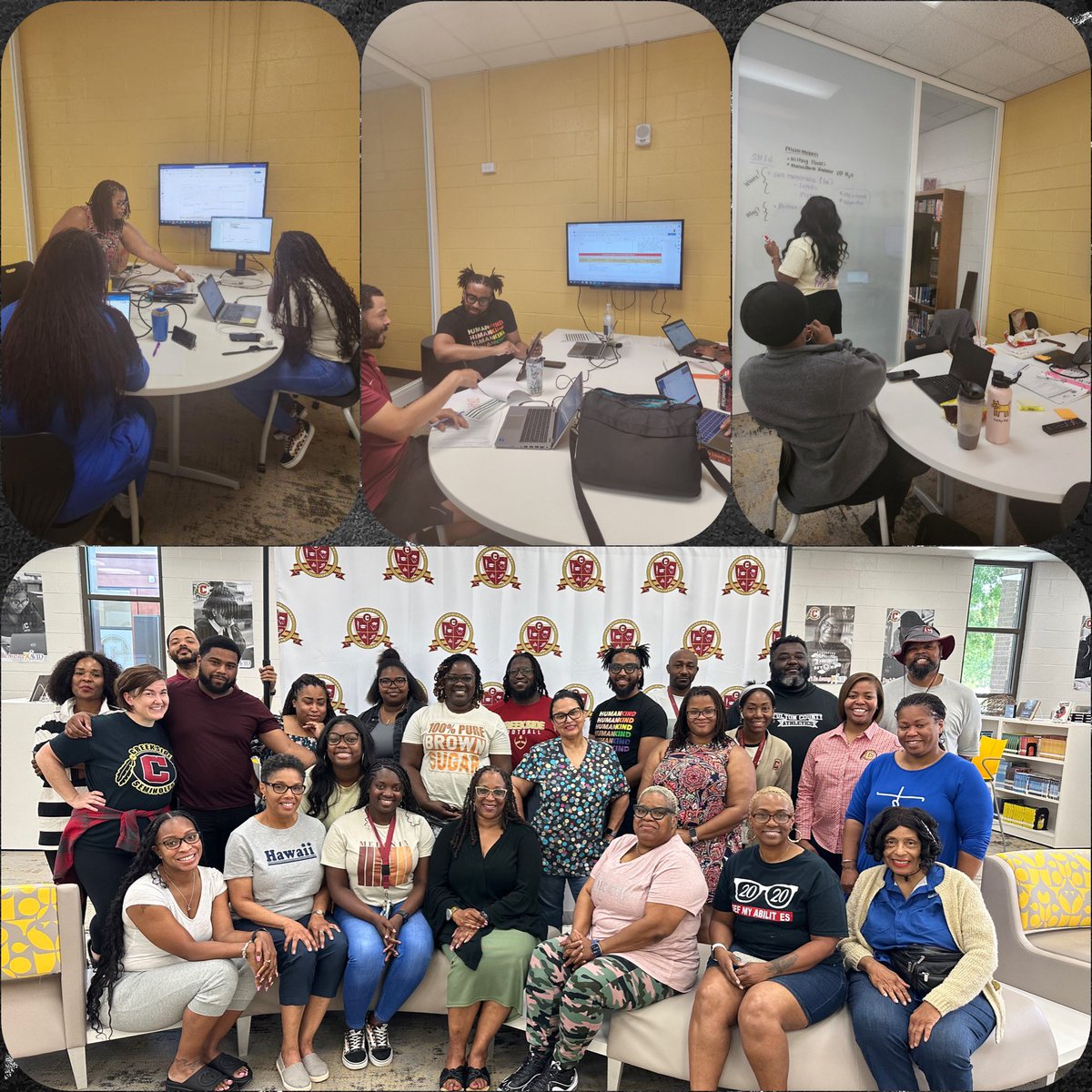 DrTAGAwak's tweet image. A summer ☀️ filled with Teamwork ➕ Reflection ➕Preparation to ➕-ly impact @Creekside_High student outcomes! @creeksideavid @JasonStamperFC1 #Forwardtogether ⏩ #TribePRIDE
