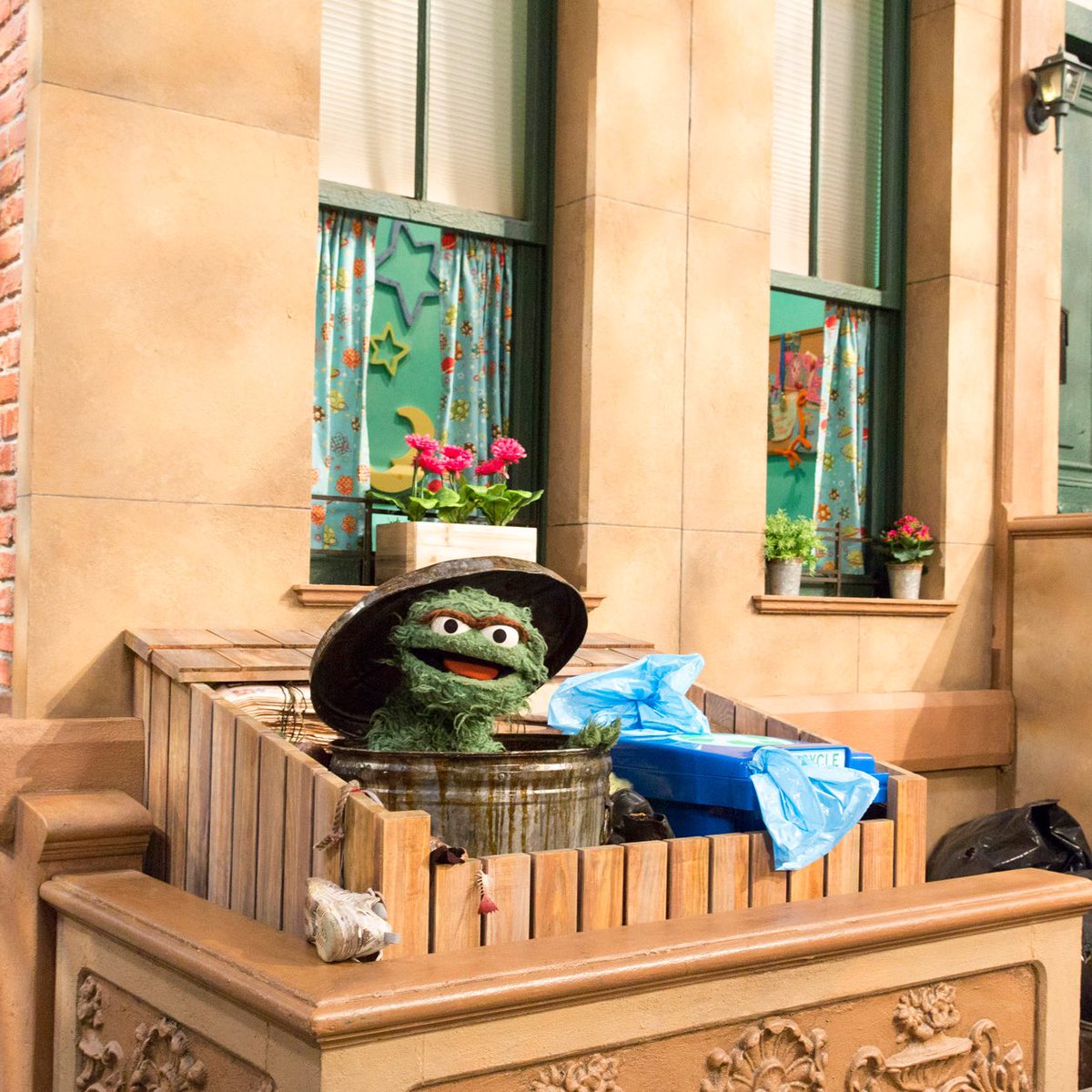 Don't you love peeking outside and not seeing anyone? It's the little things.