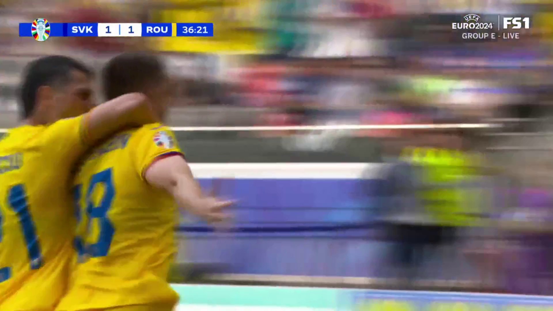 ROMANIA MAKES IT LEVEL 🇷🇴Răzvan Marin hammers home the penalty to make it 1-1