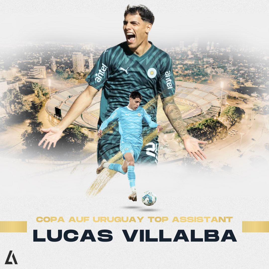 All Iron Sports (@allironsports) on Twitter photo Here he is, the ๐๐๐ ๐๐๐๐๐๐๐๐๐ of the <a href="/CopaAUFUruguay/">Copa AUF Uruguay</a>, <a href="/villalba_lucas5/">Lucas Villalba</a>!!
The Uruguayan winger provided ๐ฐ ๐ฎ๐๐๐ถ๐๐๐ in the ๐ฐ ๐บ๐ฎ๐๐ฐ๐ต๐ฒ๐ he played in the tournament, also helping <a href="/MvdCityTorque/">Montevideo City Torque</a> reach the grand Final.
#DevelopingGlobalTalent Here he is, the ๐๐๐ ๐๐๐๐๐๐๐๐๐ of the <a href="/CopaAUFUruguay/">Copa AUF Uruguay</a>, <a href="/villalba_lucas5/">Lucas Villalba</a>!!
The Uruguayan winger provided ๐ฐ ๐ฎ๐๐๐ถ๐๐๐ in the ๐ฐ ๐บ๐ฎ๐๐ฐ๐ต๐ฒ๐ he played in the tournament, also helping <a href="/MvdCityTorque/">Montevideo City Torque</a> reach the grand Final.
#DevelopingGlobalTalent