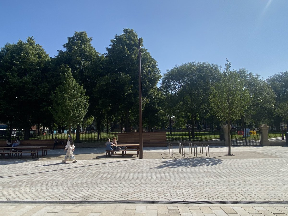 A fantastic day in Manchester. Visiting the wonderful <a href="/PlanitIE/">Planit</a> designed MMU All Saints Park which is just looking unbelievable in the sunshine. Going to the Casey doo and then having a couple of meetings on two other fantastic projects we are working on.