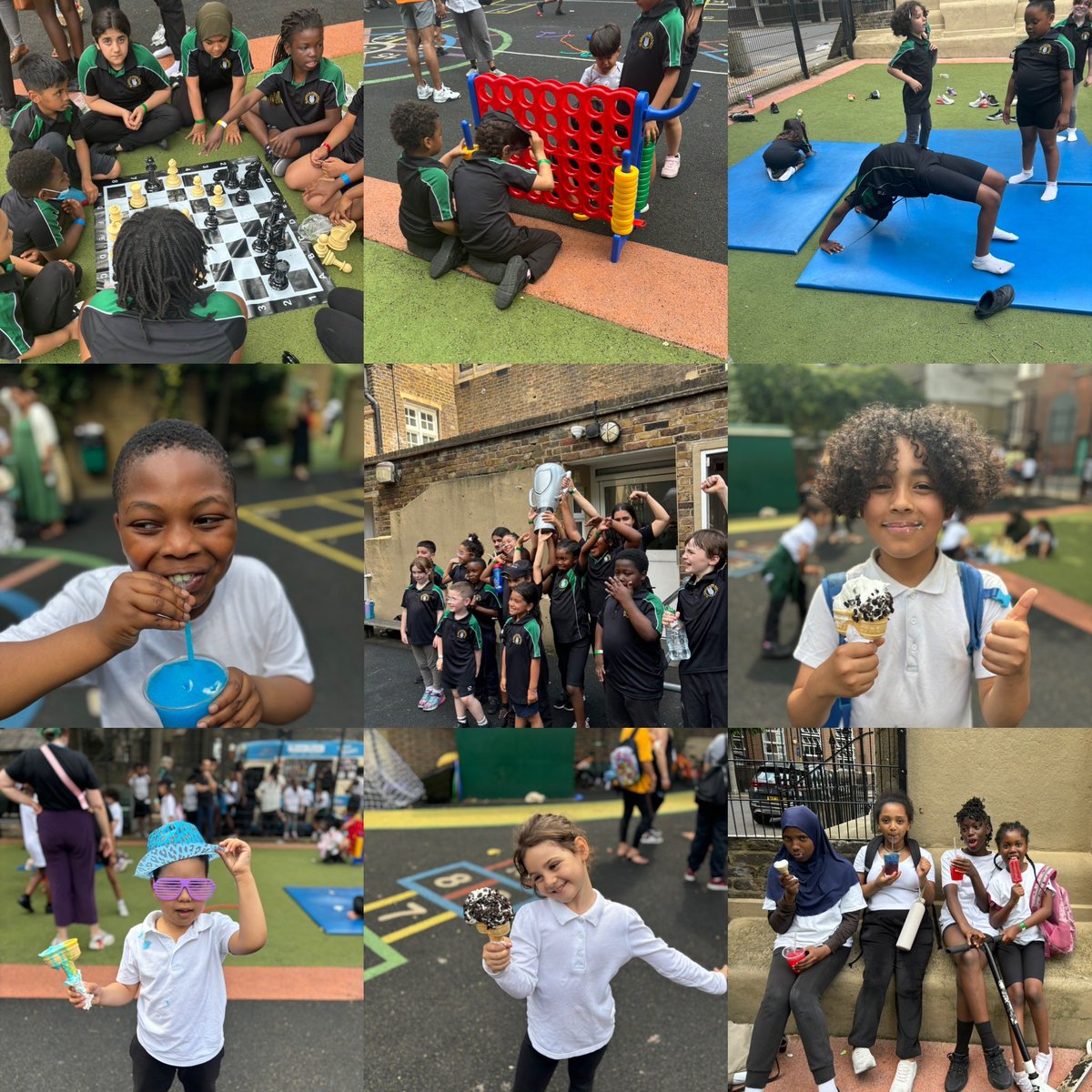 The SJ Summer Open Afternoon was a great way to end our Fitness Festival. Our children learnt that life is all about balance ⚖️ Thanks to our PTA for the hot dogs and cake sale. 🌭🧁🍦♟️🎳🎯🌅