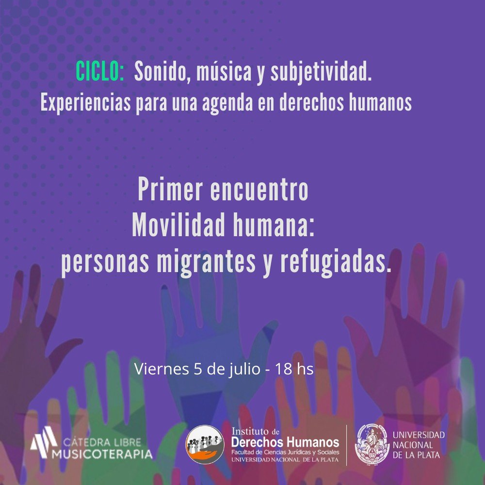 clm_unlp's tweet photo. 📆 El próximo viernes 5 de julio inicia este Ciclo que organizamos junto al Instituto de Derechos Humanos de la Facultad de Ciencias Jurídicas y Sociales de la @unlp 
✍️Requiere inscripción previa https://t.co/2VyHPuz81s https://t.co/g3fBj2jfTO