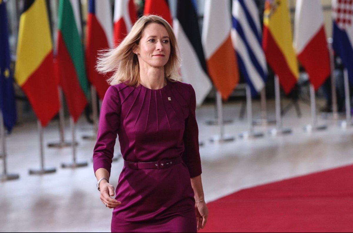 G_Yakovleff's tweet photo. Nouveau coup dur pour la Fédération de Russie 🇷🇺, la très offensive @kajakallas 🇪🇪 prend la tête des Affaires étrangères Européennes 🇪🇺 à la suite du fatigué Josep Borrell 👊🏻 https://t.co/xOk6pqrhKJ