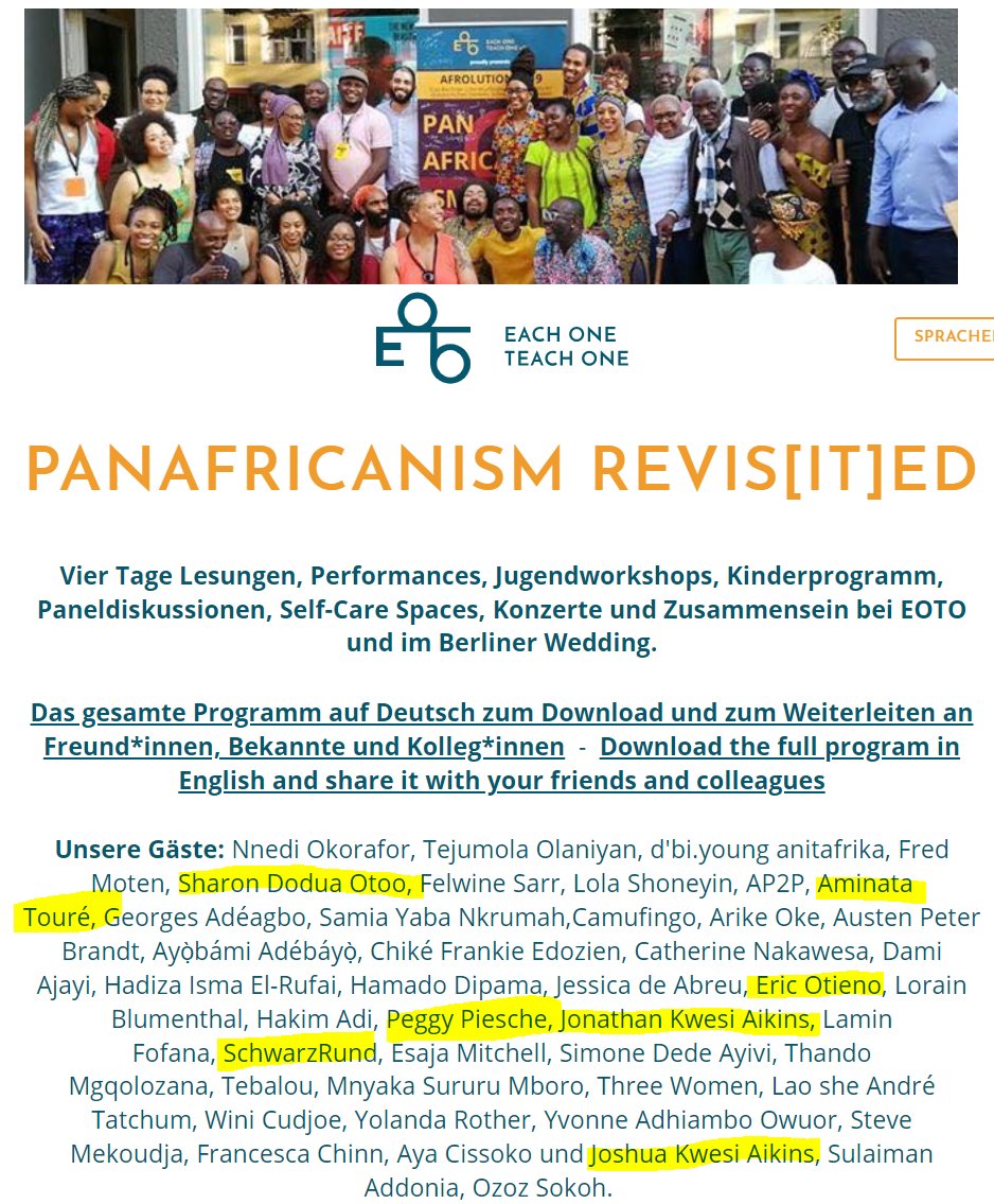 MollersPaul's tweet photo. @AlexSchaumburg Und auch der "Antirassismus" von Aminata Touré ist hochproblematisch. U.a. weil sie im Verbund mit BlackPower-Aktivisti auch mit dem islamistischen Spektrum in Kontakt ist. #Karakaya #EOTO #MJD #ENAR #JIK https://t.co/WOnkTFs8Kz