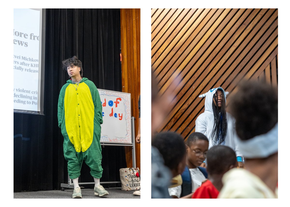 BTPhilly's tweet photo. Along with our surprise guest speaker @MarcellaBaietto it was also a pajama themed spirit day! Every student had the opportunity to dress in their comfiest and most stylish pajamas for a chance to earn SLC points!
#BreakthroughSpirit
#BreakthroughThanksYou
#BreakthroughTogether https://t.co/3JCzOgGgz6