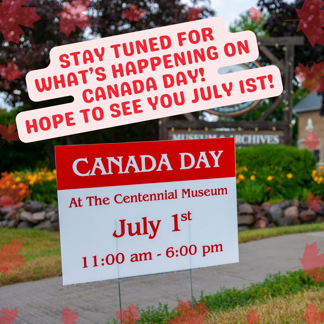 Can you believe it's almost Canada Day? With less than a week to go, we are getting ready with the Friends of the Museum to host our annual Canada Day event. Stay tuned for what's happening on our social media! #pentanguishene #canadaday2024
