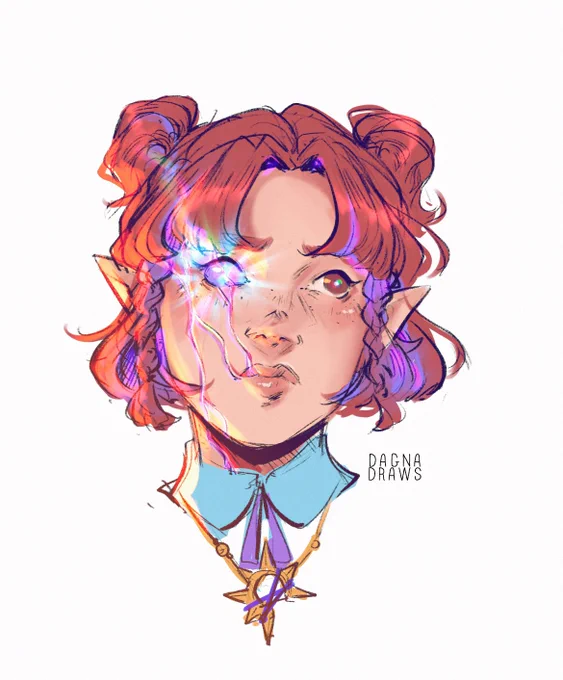 Elsey || Wild Magic Barbarian #dnd #dndart #DnDcharacter 