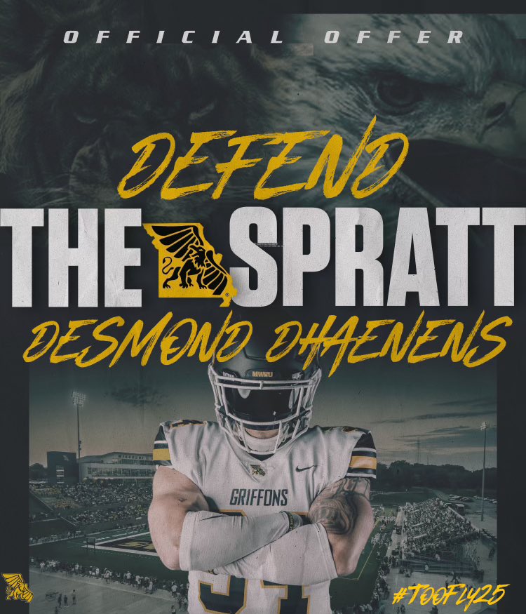 desmond dhaenens ⭐️ (@desdhaenens) on Twitter photo After a great conversation with <a href="/coachmcquillan/">Coach McQuillan</a> I am blessed to have received an offer from Missouri Western State University! <a href="/TylerFenwick2/">Tyler Fenwick</a> <a href="/MWSU_Football/">Missouri Western Football</a> <a href="/MillardNorthFB/">Millard North⚡FB</a> After a great conversation with <a href="/coachmcquillan/">Coach McQuillan</a> I am blessed to have received an offer from Missouri Western State University! <a href="/TylerFenwick2/">Tyler Fenwick</a> <a href="/MWSU_Football/">Missouri Western Football</a> <a href="/MillardNorthFB/">Millard North⚡FB</a>