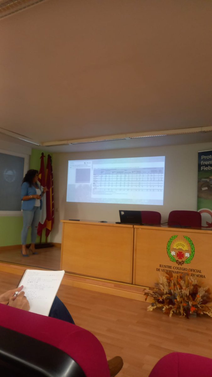 OLGAMINGUEZ_'s tweet photo. El colegio de veterinarios de Zamora ha celebrado hoy una jornada sobre los avances en fiebre Q #Qfever en el entorno #OneHealth punto de vista de @Salud_JCYL #sanidadanimal y avances en investigación a cargo de Angel Gómez de la @uchceu 
#neglecteddisease 
#zoonosis https://t.co/Zxt6zF6Xgw