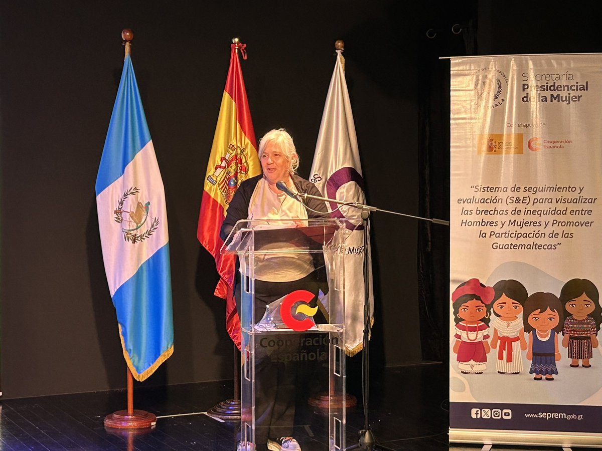 Aecid_Guatemala's tweet photo. 📓A través de un #EstudioBalance, la @SEPREMGUATEMALA con apoyo 🤝de @CooperacionESP presentó los avances alcanzados durante el período 2008-2023 en la implementación de la Política Nacional de Promoción y Desarrollo Integral de las Mujeres -PNPDIM- en Guatemala. 🇬🇹
#ODS5 https://t.co/zX5ZYiF9eq