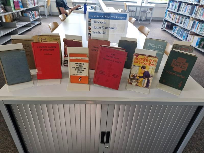 ATU Library (@library_atu) on Twitter photo The #IFHE2024 tour joined #ATULibrary today in the McKeown library for a book display treat, featuring donations of late 19th & early 20th century texts centred around #HomeEconomics! 📚
<a href="/atu_ie/">Atlantic Technological University</a>
<a href="/ATUStAngelas/">ATU St Angelas</a>
<a href="/amccloat/">Amanda Mc Cloat</a>
<a href="/IFHE_HomeEc/">International Federation for Home Economics</a>
<a href="/H_M_Maguire/">Dr Helen Maguire</a>
<a href="/uniofgalway/">Ollscoil na Gaillimhe | University of Galway</a>
#WorldCongress The #IFHE2024 tour joined #ATULibrary today in the McKeown library for a book display treat, featuring donations of late 19th & early 20th century texts centred around #HomeEconomics! 📚
<a href="/atu_ie/">Atlantic Technological University</a>
<a href="/ATUStAngelas/">ATU St Angelas</a>
<a href="/amccloat/">Amanda Mc Cloat</a>
<a href="/IFHE_HomeEc/">International Federation for Home Economics</a>
<a href="/H_M_Maguire/">Dr Helen Maguire</a>
<a href="/uniofgalway/">Ollscoil na Gaillimhe | University of Galway</a>
#WorldCongress