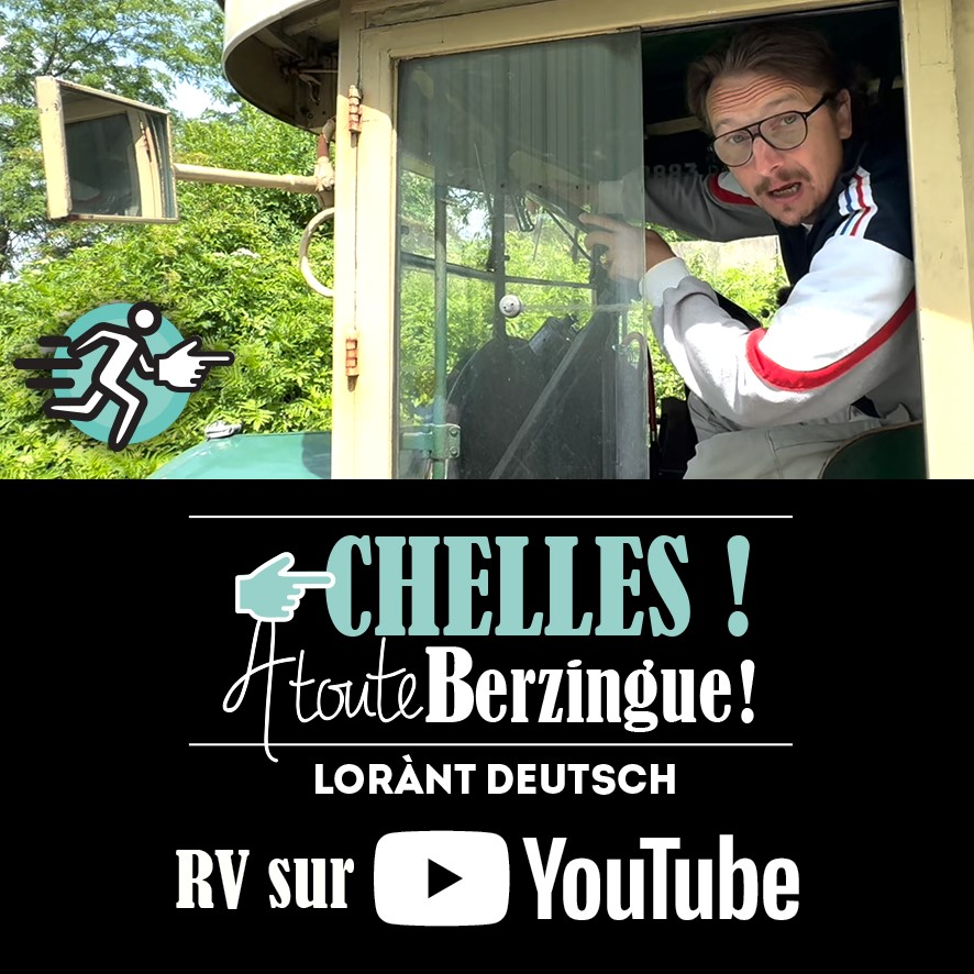 Lorant Deutsch - A Toute Berzingue ! (@a_tt_berzingue) on Twitter photo A Chelles, vous serez surpris ce que vous allez découvrir...
Ma nouvelle chronique est à voir ici 👉 bit.ly/3VY4zhn
<a href="/Departement77/">Seine-et-Marne</a> <a href="/villedechelles/">villedechelles</a>
<a href="/iledefrance/">Région Île-de-France</a> A Chelles, vous serez surpris ce que vous allez découvrir...
Ma nouvelle chronique est à voir ici 👉 bit.ly/3VY4zhn
<a href="/Departement77/">Seine-et-Marne</a> <a href="/villedechelles/">villedechelles</a>
<a href="/iledefrance/">Région Île-de-France</a>