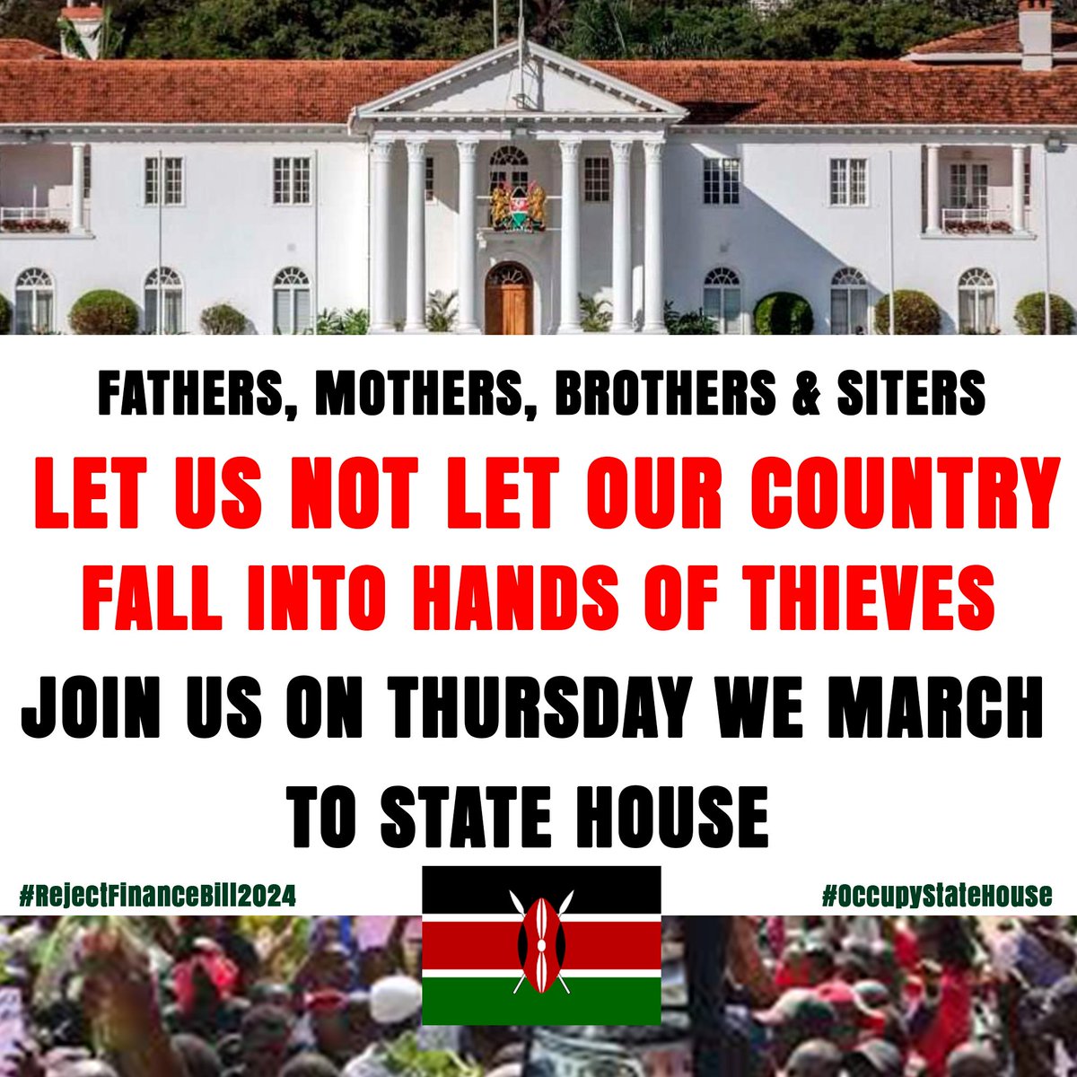 Kama unatokea maandamano ya Kesho Retweet this post👊🏾

#ROADTOSTATEHOUSE