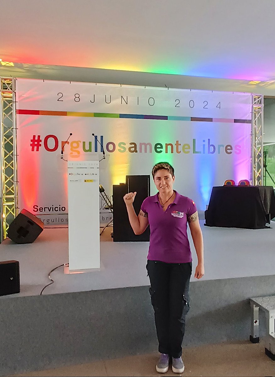 Iniciando el evento #OrgullosamenteLibres