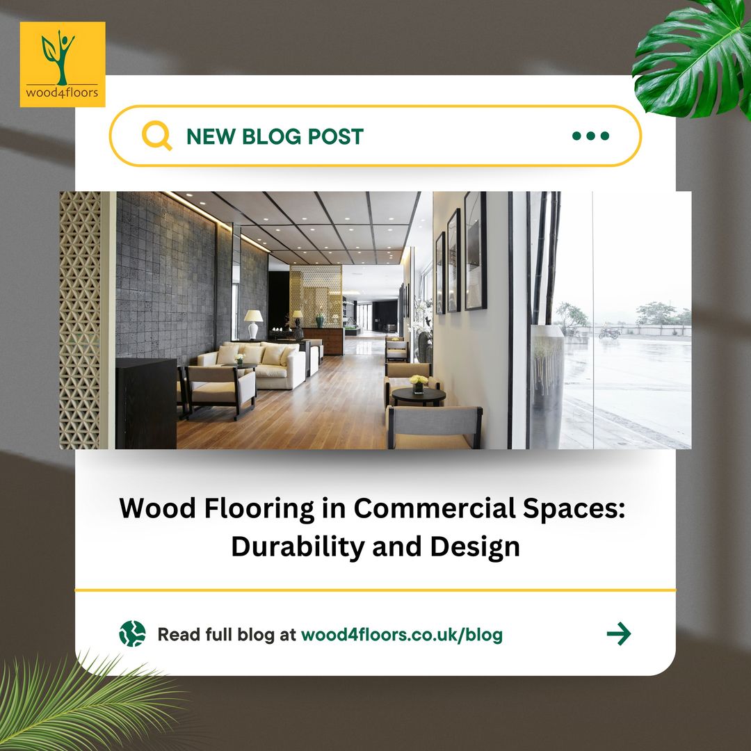 Wood4Floors's tweet photo. When it comes to flooring in commercial spaces, striking the right balance between durability and design is crucial. 
Read more >> https://t.co/WtrXD9Yxin

#wood4floors #woodflooring #london #homedecor #interiordesign #home #realestate #londonhomes https://t.co/V2kwUXOaTW