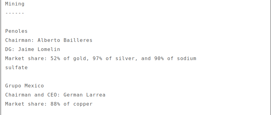 Según los cables liberados por #Wikileaks, la firma #GrupoMéxico de Germán Larrea y familia, fue señalada (junto a otras) por practicas monopólicas frente a la Cumbre Empresarial de Monterrey en 2006.

Lea aquí el cable completo: wikileaks.org/plusd/cables/0…

⛏️💎