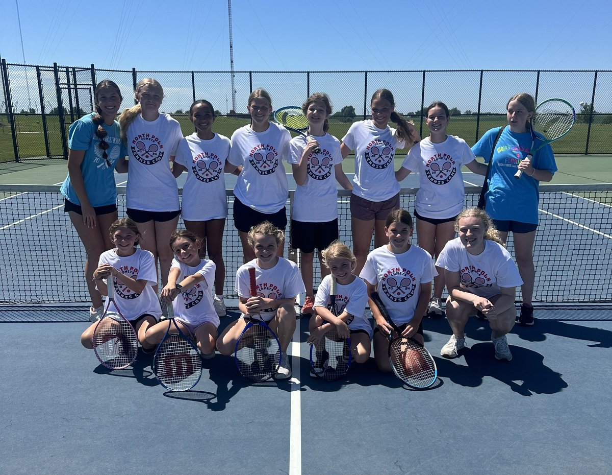 Our first Tennis Camp was so successful! Thank you to everyone who was able to make it! 🎾