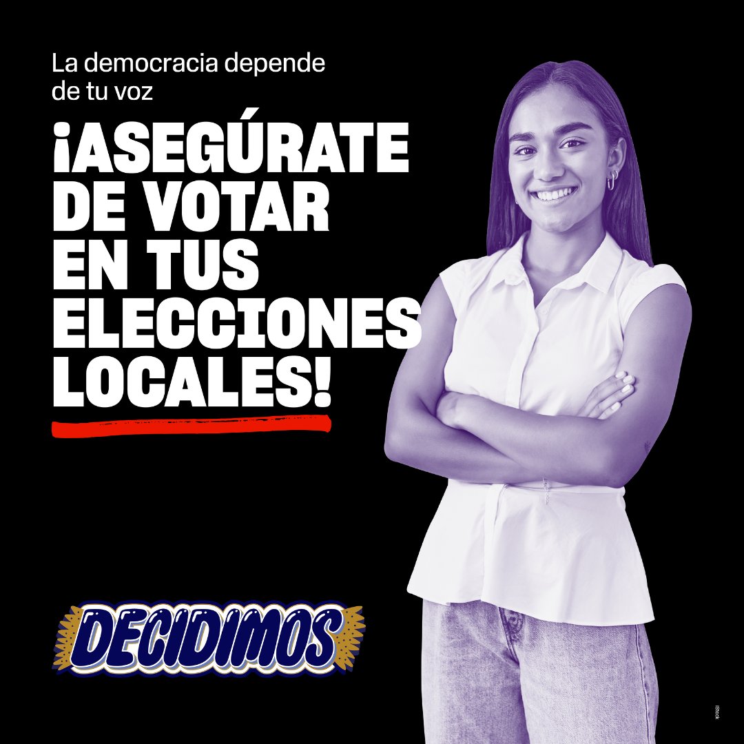 splcentro's tweet image. Votar es un derecho fundamental que debemos proteger, y eso comienza con el ejercitar nuestro derecho a votar en las elecciones a todos los niveles de gobierno. #Decidimos bit.ly/44qtDQR