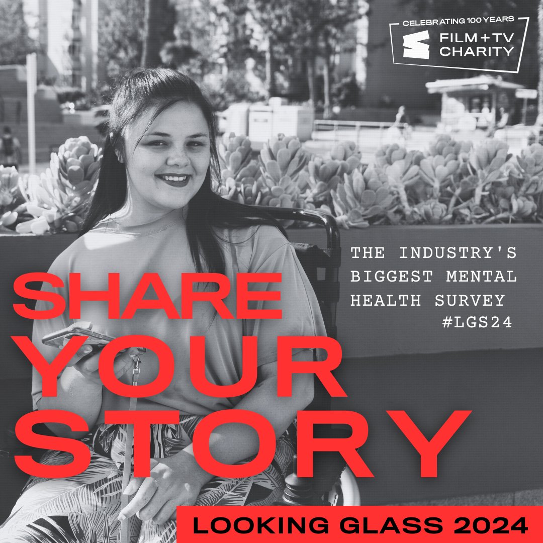 Industry workers have had to face challenge after challenge over the last few years. 

Want to see a change? 

Then take part in the <a href="/FilmTVCharity/">The Film and TV Charity</a>’s 2024 Looking Glass, the industry’s biggest and most impactful mental health survey. bit.ly/3VLp1lI