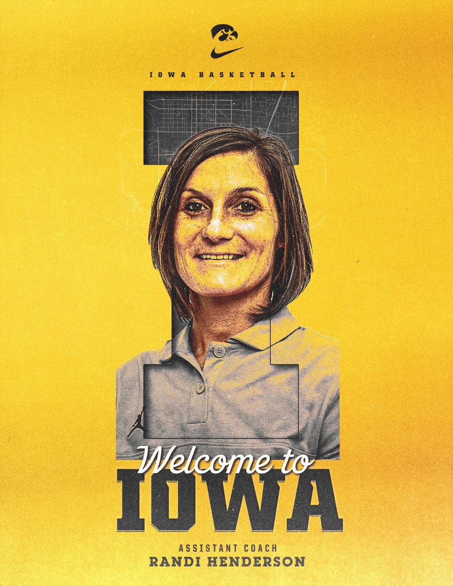 IowaWBB's tweet photo. These Hawks are flying home 💛🫶

✨ Randi Henderson - a former 3-year starter &amp; team captain. 

✨ Sean Sullivan - former video coordinator &amp; team manager

Welcome back, #Hawkeyes https://t.co/VNxIppjN6W