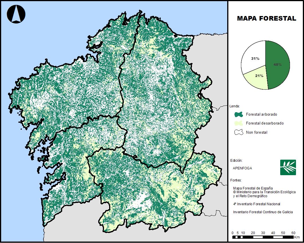 apenfoga's tweet photo. Sabías que casi o 70% da superficie de Galicia é forestal e que a superficie arborada supera 1.400.000 hectáreas? https://t.co/CtP0Olo6Na