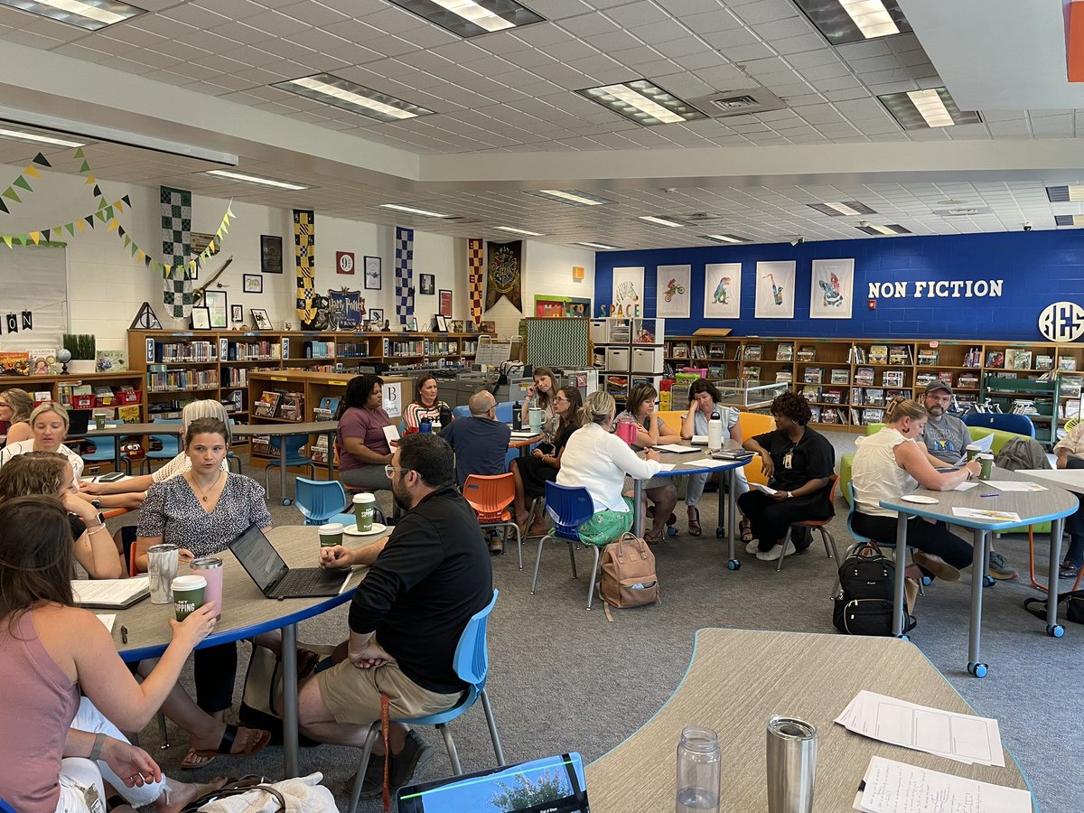 Incredible discussion this morning, revisiting &amp; refreshing our instructional priorities. ⭐️ Grateful to work alongside these talented professionals! <a href="/glndschools/">Goochland County Public Schools Schools</a>