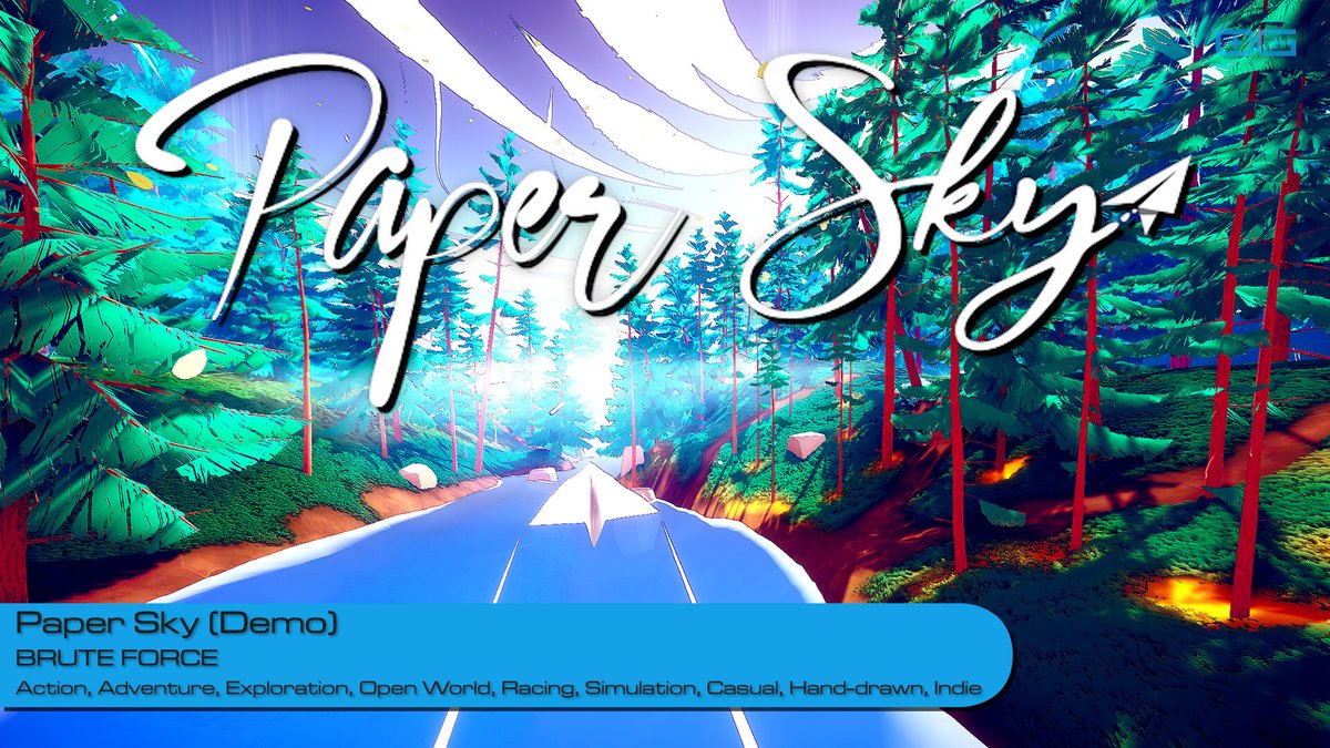 OverageGmngCom's tweet photo. OG plays Paper Sky (Demo)!
https://t.co/4LnngREnHZ
Like & Sub!
@BruteForceGame
#PaperSky #exploration #openworld #racing #casual #handdrawn #indieracers #IndieGameTrends #IndieWatch #IndieDev #GameDev #IndieGameDev #IndieGame #IndieGames #Gameplay #letsplay #gaming https://t.co/Z4oSDyQBR7