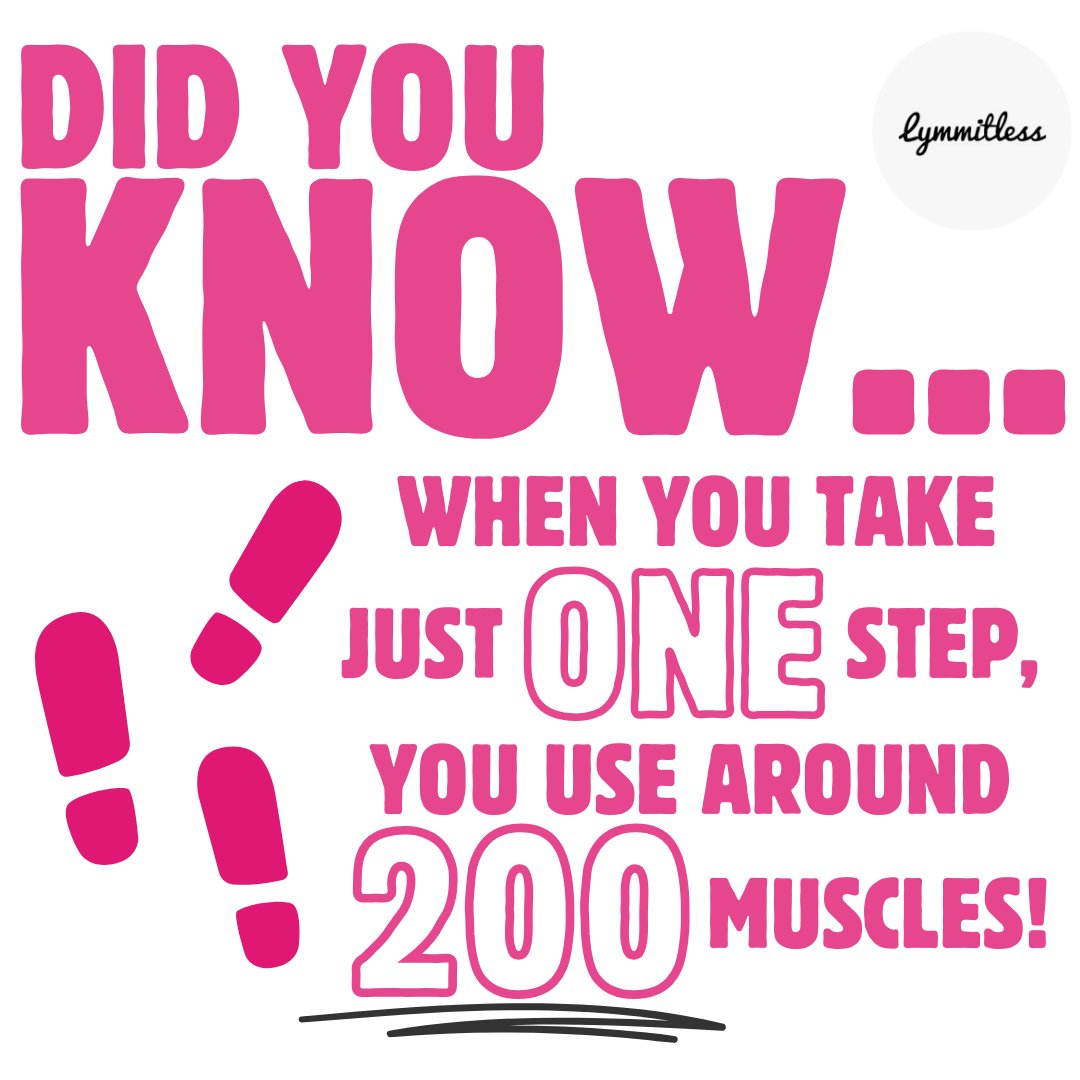 Lymmitless's tweet image. From your core to your calves, each step is a mini workout in itself!
So, the next time you're wondering whether to take the stairs or the lift, remember that every step counts towards a healthier, stronger you…🚶‍♂️💪