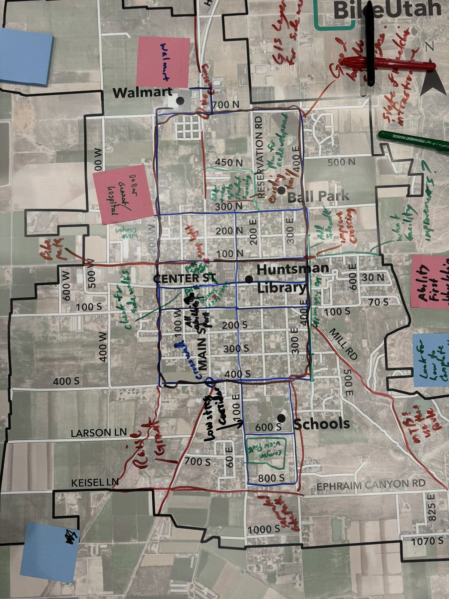 AT planning for Ephraim city!