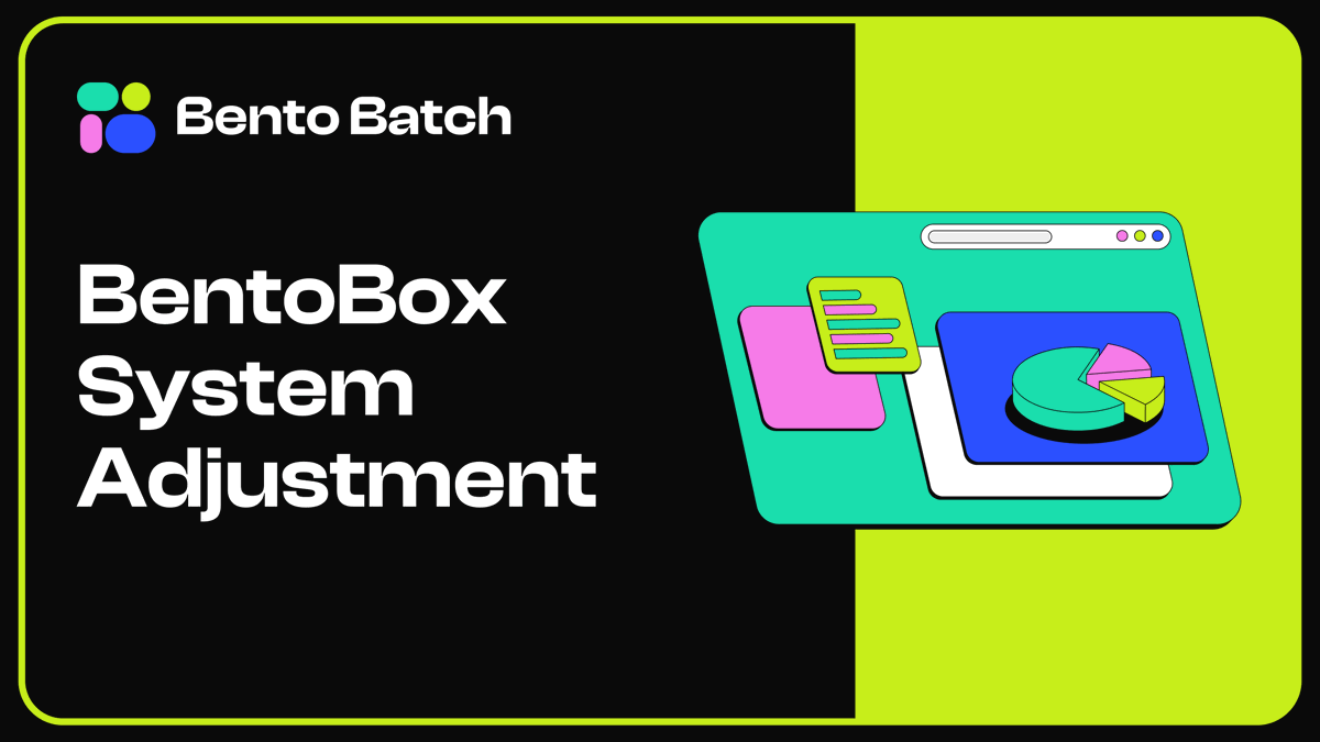 bentobatch's tweet photo. 🚨Important Update 

To enhance the usage of BentoBatch, we will be making some updates to our BentoBox System tomorrow.
 (exact time TBA)

1⃣ Increased Flat Points
The basic points for each Batch are being raised! Enjoy more benefits from running Batch.

Collect more BentoBox !

2⃣Increased Gas Fee Factors
Earn more BentoBox rewards from gas-intensive Batches on Ethereum, Scroll, and Merlin.

This adjustment will boost your BentoBox rewards significantly.

3⃣ Adjusted Multi-Sender Batch Rewards
We've decreased the BentoBox earnings from tools Batches like Multi-Sender. 

You can still earn BentoBox from this Batches, but the rewards will be reduced.

We encourage you to explore different Batches. We’ve curated numerous exciting Batches for you to try! 

Dig into the magic of OneClick on-chain experience!

#OneClickAllSet
