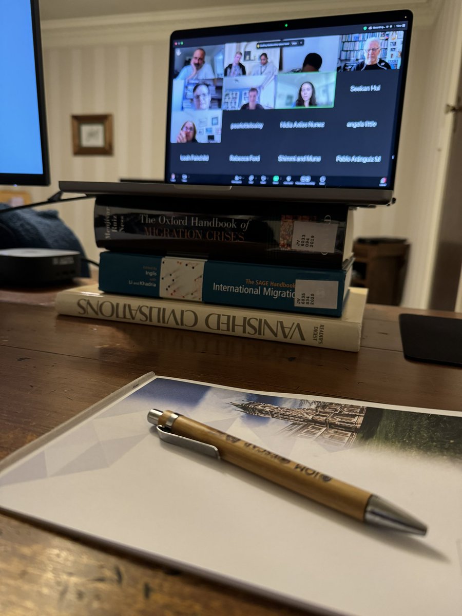 Was absolutely fantastic to be part of this book launch event tonight and to speak about our chapter!😊🥳
<a href="/ruralislands/">Kim Andreas Kessler</a> 
#HigherEd #islandstudies