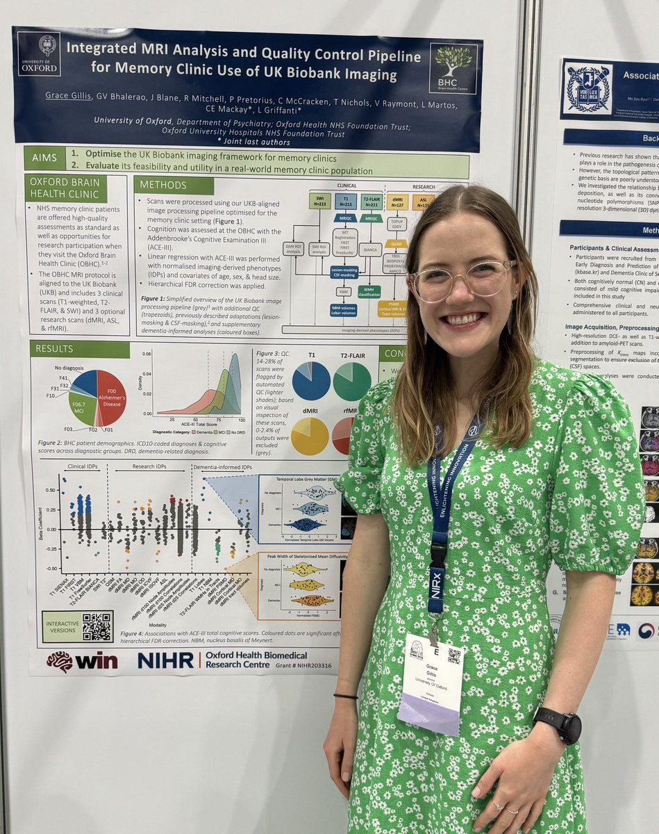 Clare Mackay (@clareemackay) on Twitter photo I don’t think I’ve ever met anyone who loves conferences as much as <a href="/AGracefulBrain/">Grace Gillis</a>… look at that smile! Her #OHBM2024 poster session has finished now, but she’s always happy to discuss her work I don’t think I’ve ever met anyone who loves conferences as much as <a href="/AGracefulBrain/">Grace Gillis</a>… look at that smile! Her #OHBM2024 poster session has finished now, but she’s always happy to discuss her work