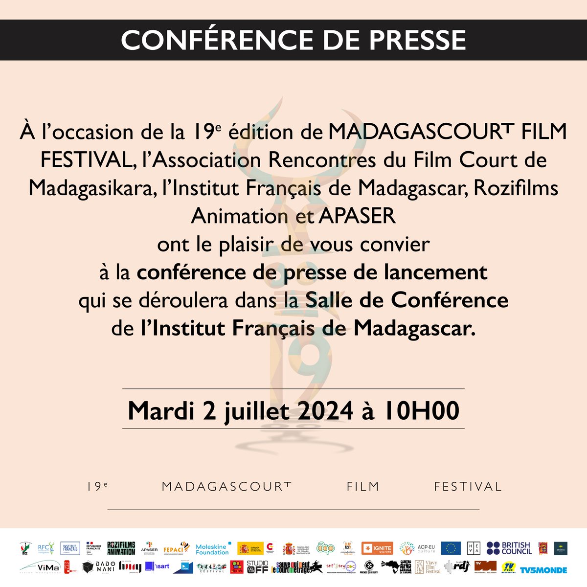 APASER_AFRICA's tweet photo. 🔴 🎤 Nous vous attendons à la conférence de presse !!! 😊 https://t.co/Rrt0vJ0dO5