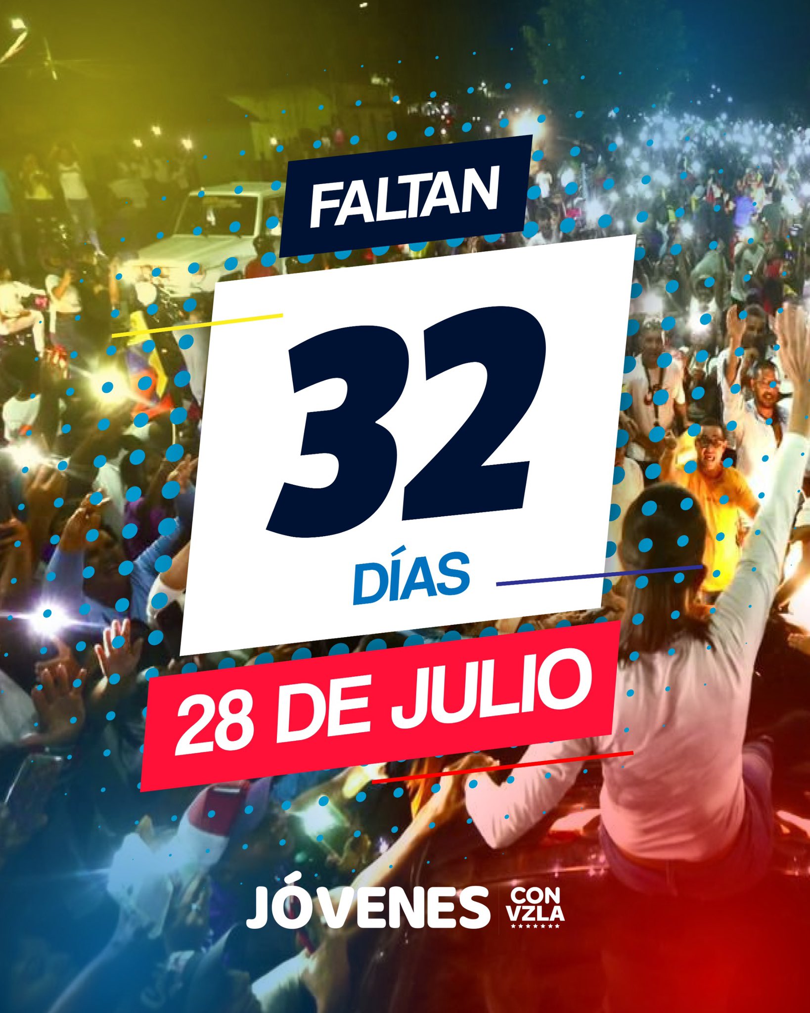 Vente Venezuela on X: "RT @JovenesConVzla_: 32 días para ganar #VamosAGanar 🇻🇪🗳️ https://t.co/pcXaXYcUbu" / X