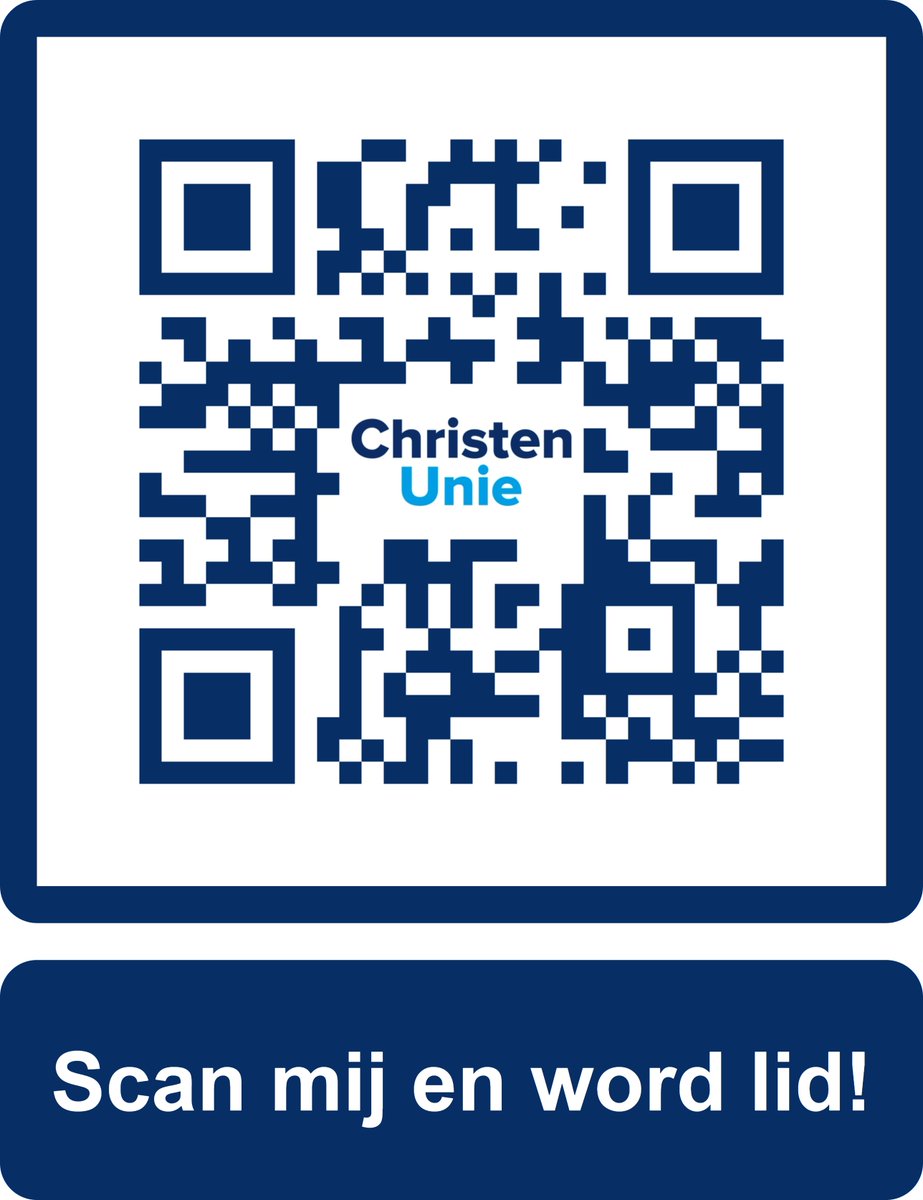 𝗪𝗶𝗷 𝗵𝗲𝗯𝗯𝗲𝗻 𝗷𝗼𝘂𝘄 𝘀𝘁𝗲𝘂𝗻 𝗻𝗼𝗱𝗶𝗴!
De  ChristenUnie is een politieke partij die, gedreven door het geloof in Gods liefde voor mensen, verantwoordelijkheid neemt voor het bestuur van  ons land. 
Ga naar onze website en word lid: christenunie.nl/steun