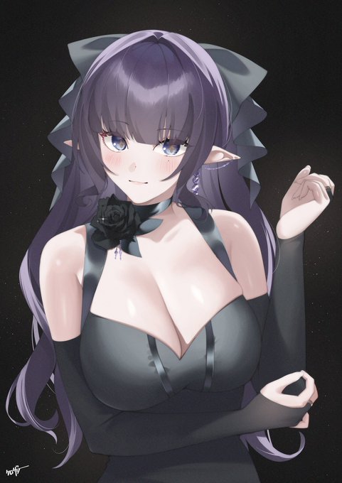 姊姊 in 晚禮服💜(っUωUc)
#TT013Art 