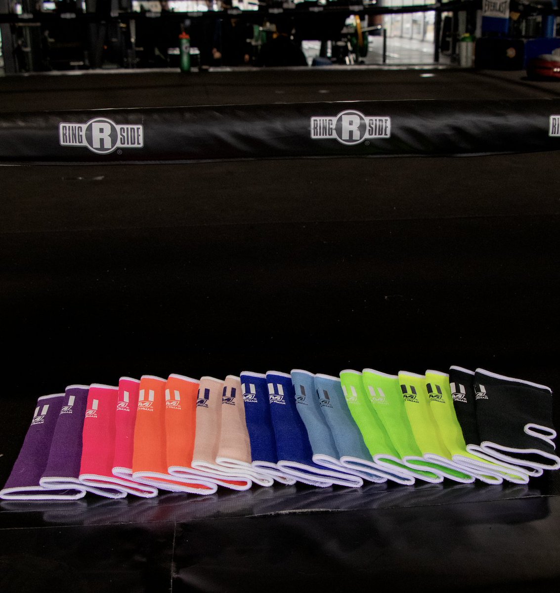 Classic_Fight's tweet photo. NATIONMAN ANKLE GUARDS 👊🏼

COLORS:
Purple | Pink | Orange | Blue | Turquoise | Green | Yellow | Black | White

Soft, snug, and durable- these ankle guards made from elastic cotton provide solid support for your ankle joints and ligaments. 

#nationman #ankleguards #boxingtraining https://t.co/xkKWfAcKO4