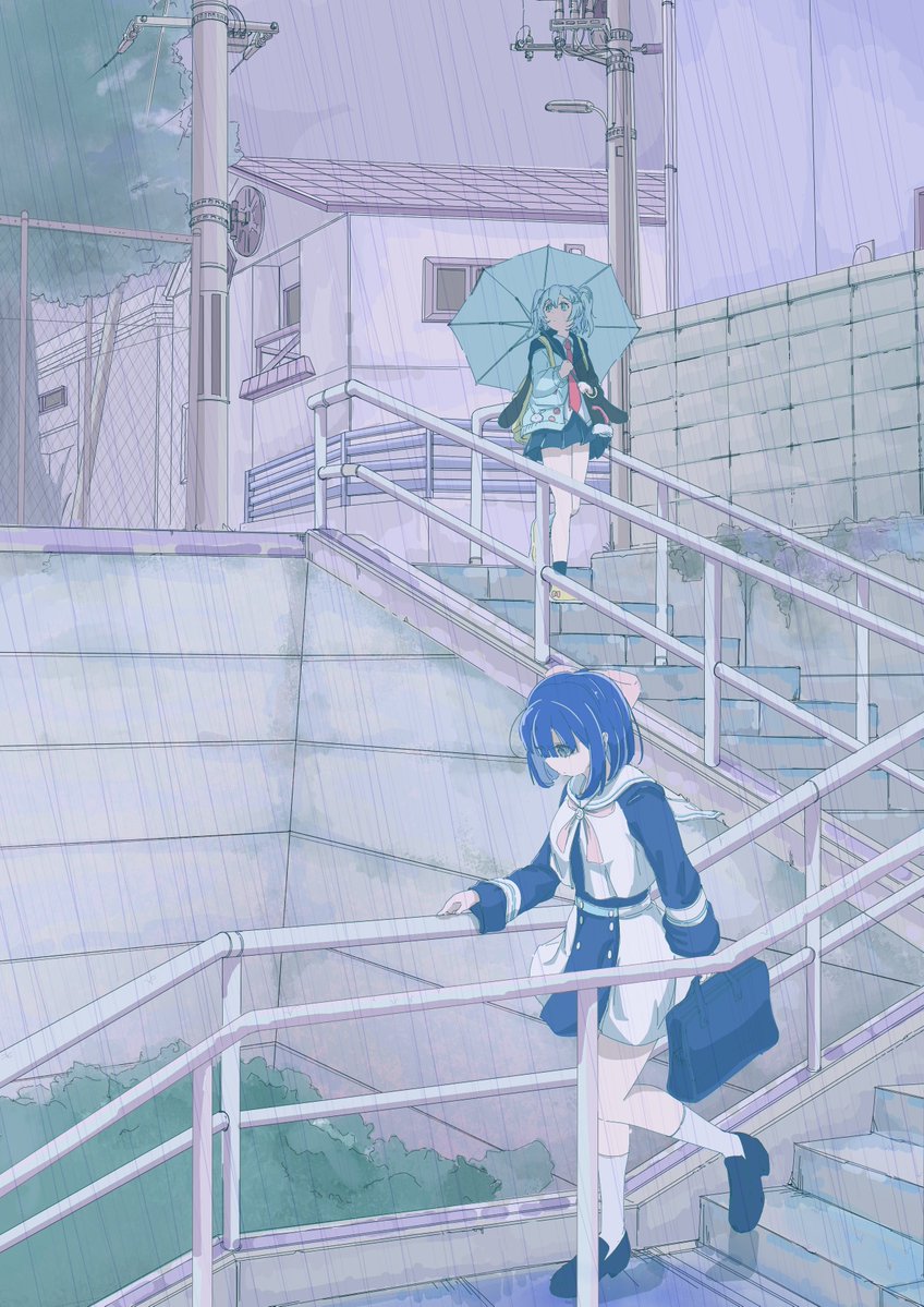 lerefujiklp's tweet photo. ＃ツユファンアート
雨は降るんだね。 https://t.co/anqWk7Ki55