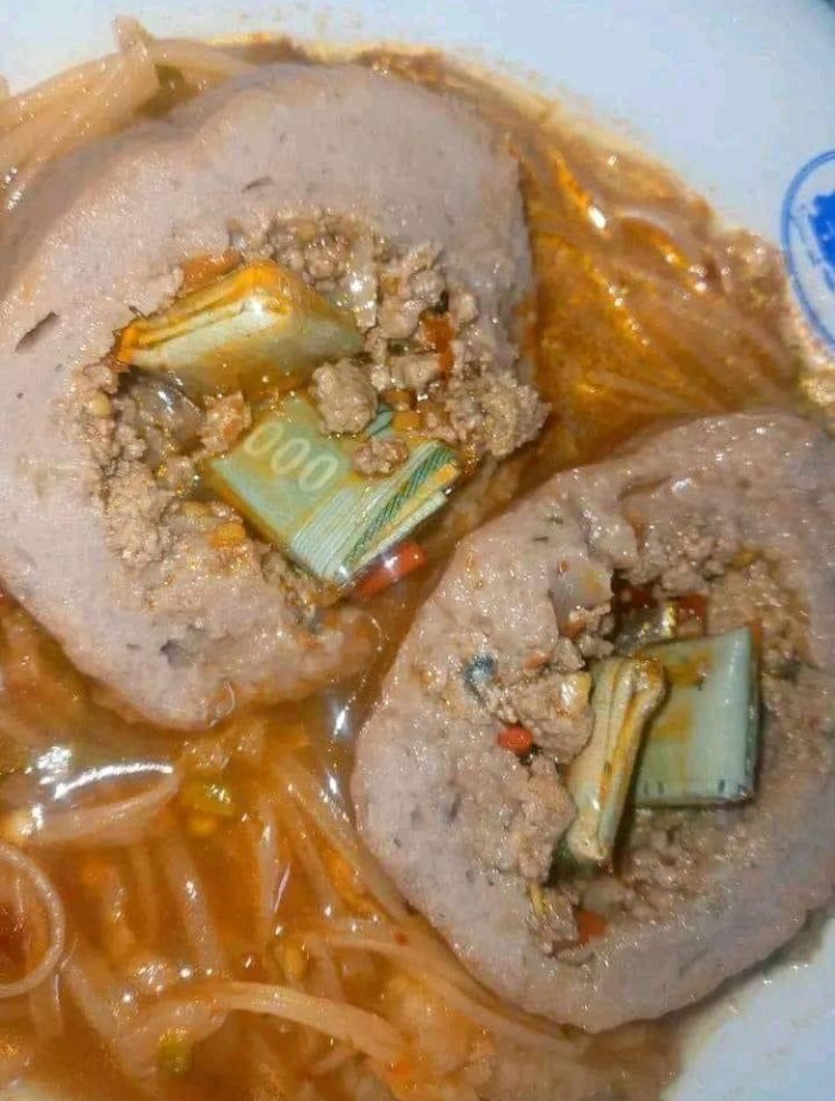 rejeki nomplok,udh kenyang dpt uang.