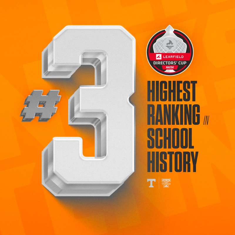 Vol_Sports's tweet photo. • Every sport reached NCAA postseason 
• 11 top-10 finishes nationally
• Baseball national champions

A historic year on Rocky Top concludes with our best-ever finish in the @LDirectorsCup!