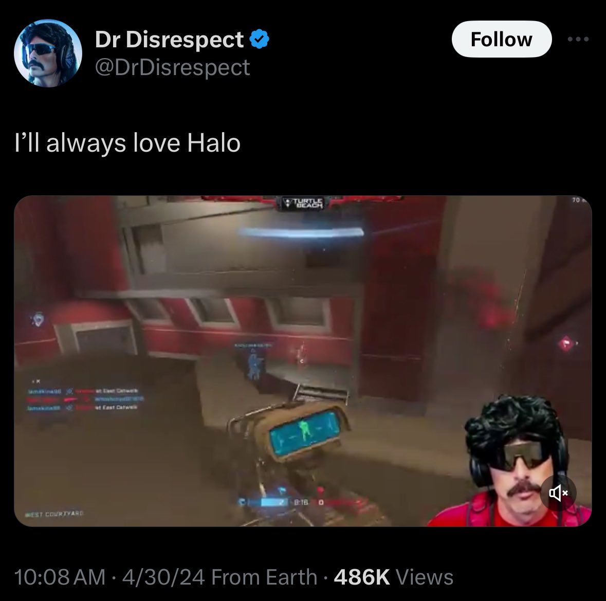 MythicJaqui's tweet photo. This is a lie because Halo is 23 years old https://t.co/uytc87hpFP