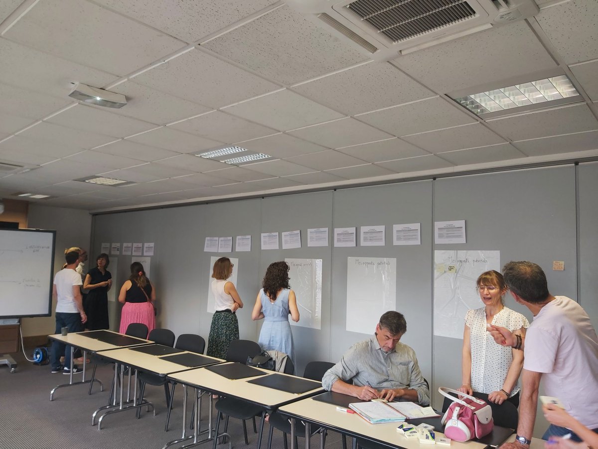 Pas de baisse postprandial #séminaire <a href="/SFPCOfficiel/">SFPC</a> #Lyon2024 Les méninges tournent à fond pour enrichir les #actions des #Gt !