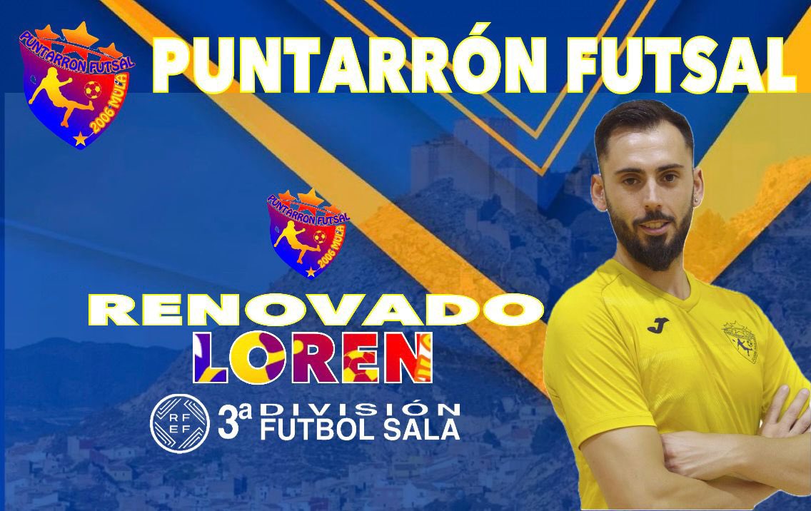 ¡¡¡RENOVADO!!!

🟡 Loren continuará una temporada más. Pieza clave para nuestro proyecto. Potente disparo, promedio goleador alto, garra y mucho sacrificio. 

No digas Loren, di gol. Mucha suerte y gracias por continuar. 💪🏽💛