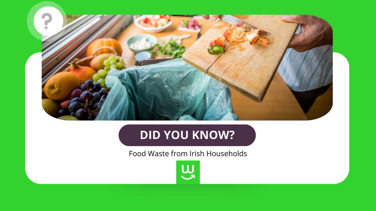 MyWasteIreland's tweet photo. Did you know that each year, Irish households generate over 250,000 tonnes of food waste? That’s around 5 Titanics!! Let’s reduce that!
#Composting #CircularLiving #BrownBin
#FoodWaste #WasteManagement #DidYouKnow https://t.co/Vr80w7YdvA