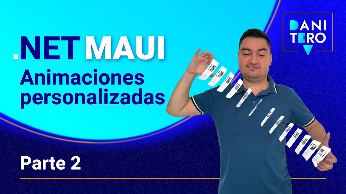 daniterodev's tweet photo. Animaciones personalizadas en .NET MAUI (Parte 2)

Animaremos las propiedades Opacity, Scale, TranslationX y Rotation. Y usaremos unos pequeños trucos que harán las animaciones más atractivas.

https://t.co/RUsNxhetKb

#dotnet #maui #xamarin #animations #mobileapps #ios #android https://t.co/j1E9j0UzpC