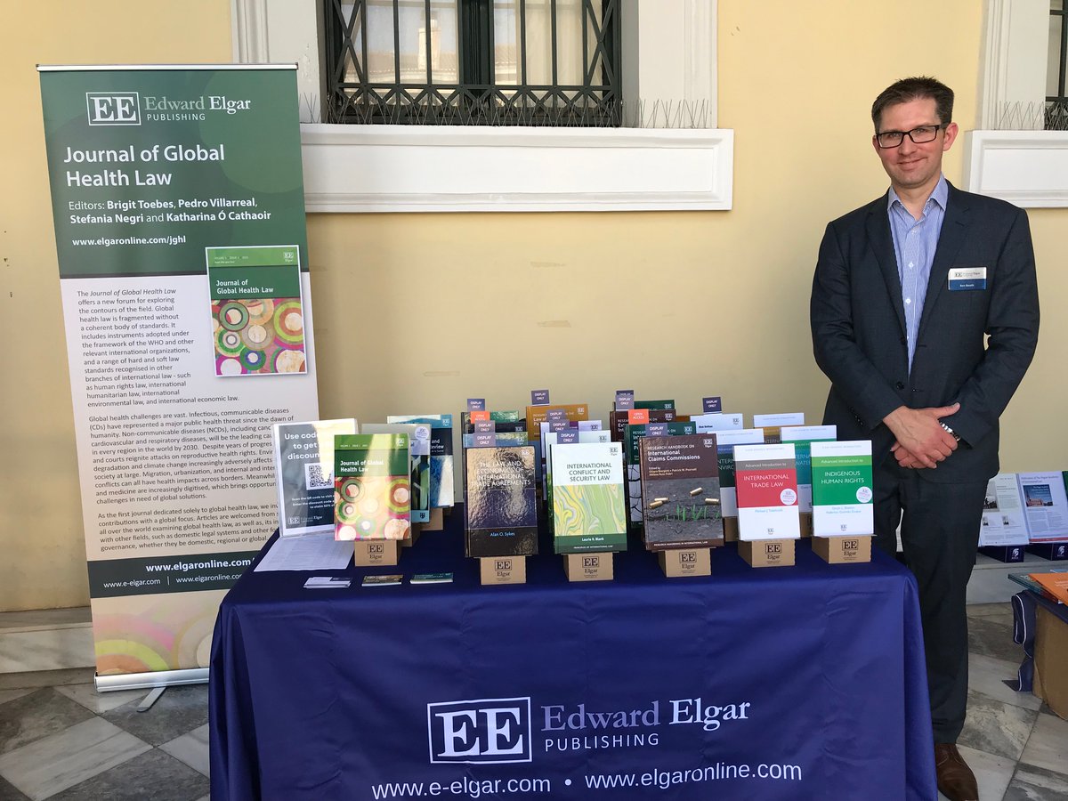 Elgar Law (@elgar_law) on Twitter photo We are delighted to be at the <a href="/ILA_official/">International Law Association (ILA)</a> conference in Athens. Stop by the Elgar stand and take advantage of our discount offers or discuss your research and writing plans with <a href="/BenBooth157/">Ben Booth</a>
Get 50% off by ordering online with code ILA50 โก๏ธ e-elgar.com/subjects/law
#ILA2024 We are delighted to be at the <a href="/ILA_official/">International Law Association (ILA)</a> conference in Athens. Stop by the Elgar stand and take advantage of our discount offers or discuss your research and writing plans with <a href="/BenBooth157/">Ben Booth</a>
Get 50% off by ordering online with code ILA50 โก๏ธ e-elgar.com/subjects/law
#ILA2024